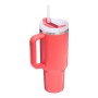 Õlekõrtega termokruus The Quencher H2.O FlowState Tumbler 1,18L korallpunane-oranž Õlekõrtega termokruus The Quencher H2.O FlowState Tumbler 1,18L korallpunane-oranž