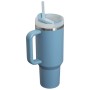 Термокружка с трубочкой The Quencher H2.O FlowState Tumbler 1,18 л, сине-фиолетовая