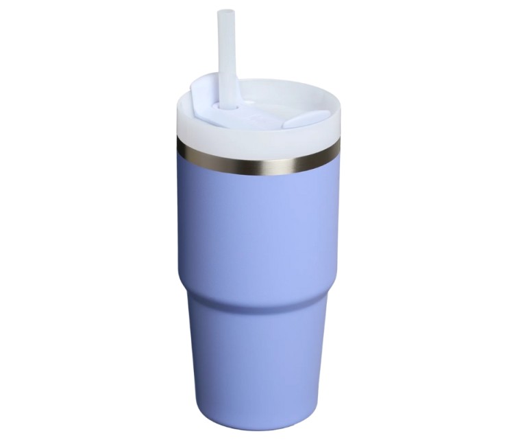 Termokrūze ar salmiņu The Quencher H2.O FlowState Tumbler 0.6L hortenziju zila