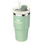 Termokrūze ar salmiņu The Quencher H2.O FlowState Tumbler 0.6L pistāciju krāsā