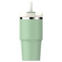 Termokrūze ar salmiņu The Quencher H2.O FlowState Tumbler 0.6L pistāciju krāsā