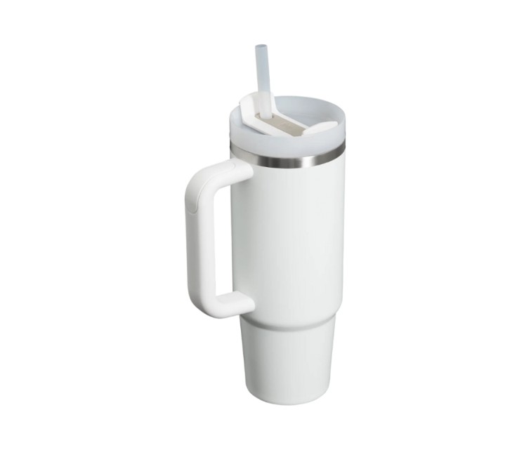 Termokrūze ar salmiņu The Quencher H2.O FlowState Tumbler 0.89L balta Termokrūze ar salmiņu The Quencher H2.O FlowState Tumbler 0.89L balta