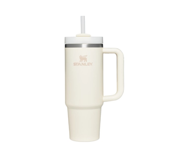 Thermos mug with straw The Quencher H2.O FlowState Tumbler 0.89L cream 2.0 Thermos mug with straw The Quencher H2.O FlowState Tumbler 0.89L cream 2.0
