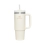 Thermos mug with straw The Quencher H2.O FlowState Tumbler 0.89L cream 2.0 Thermos mug with straw The Quencher H2.O FlowState Tumbler 0.89L cream 2.0