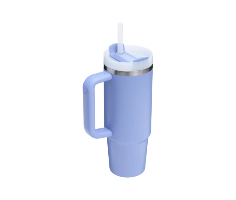 Termokrūze ar salmiņu The Quencher H2.O FlowState Tumbler 0.89L hortenziju zila Termokrūze ar salmiņu The Quencher H2.O FlowState Tumbler 0.89L hortenziju zila