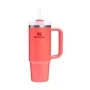 Termokrūze ar salmiņu The Quencher H2.O FlowState Tumbler 0.89L koraļu sarkanoranža