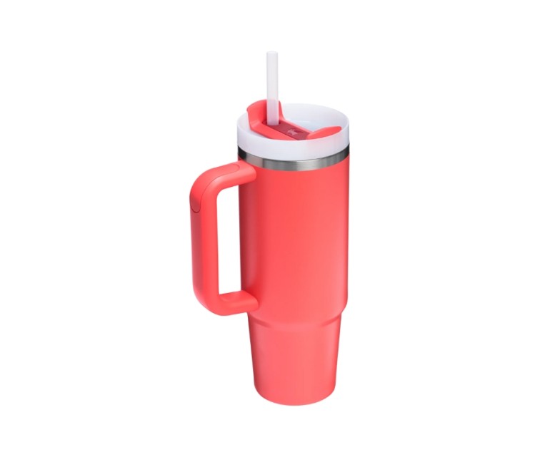 Termokrūze ar salmiņu The Quencher H2.O FlowState Tumbler 0.89L koraļu sarkanoranža Termokrūze ar salmiņu The Quencher H2.O FlowState Tumbler 0.89L koraļu sarkanoranža