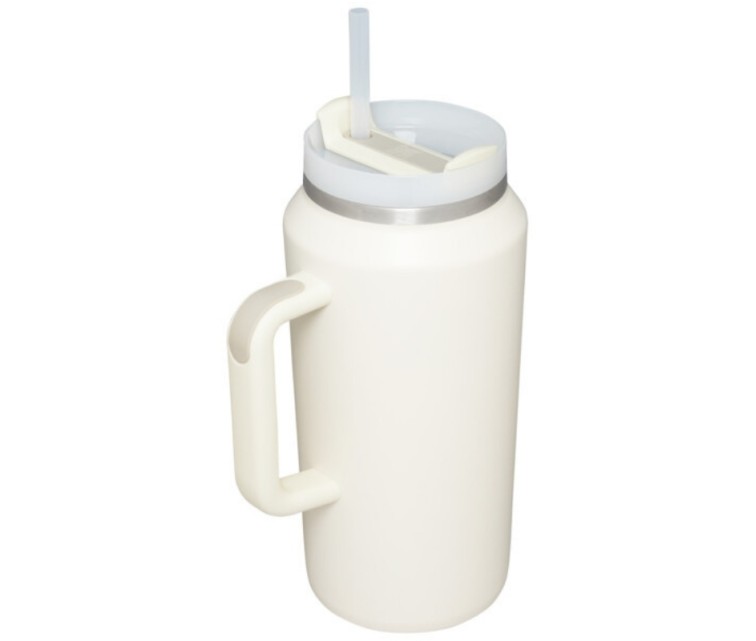Termopudele ar salmiņu The Quencher H2.0 Tumbler 1,90L krēmkrāsā
