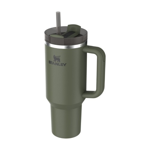 Termokrūze ar salmiņu The Quencher H2.O FlowState Tumbler 1.18L tumši zaļa Termokrūze ar salmiņu The Quencher H2.O FlowState Tumbler 1.18L tumši zaļa