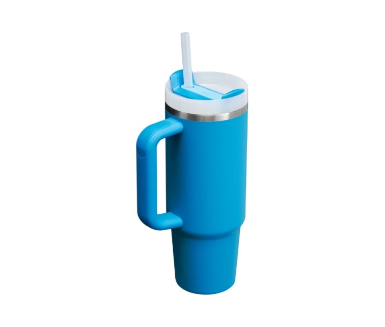 Termokrūze ar salmiņu The Quencher H2.O FlowState Tumbler 0.89L zila Termokrūze ar salmiņu The Quencher H2.O FlowState Tumbler 0.89L zila