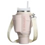 Pārnēsāšanas somiņa termokrūzei ar salmiņu The All-Day Quencher Carry-All 0,89L gaiši rozā