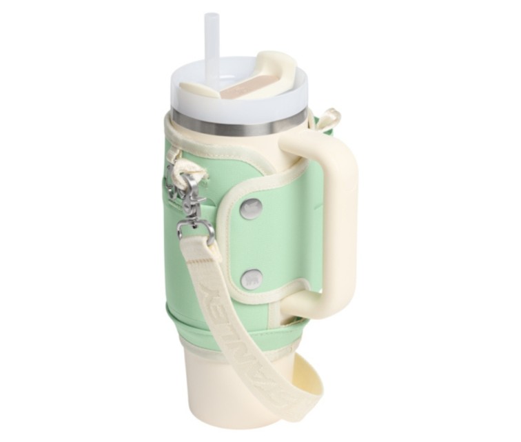 Pārnēsāšanas somiņa termokrūzei ar salmiņu The All-Day Quencher Carry-All 0,89L pistāciju krāsā