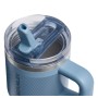Thermo mug with straw The Quencher ProTour Flip Straw Tumbler 0.6L blue-violet