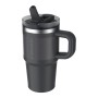 Termospuodelis su šiaudeliu The Quencher ProTour Flip Straw Tumbler 0.6L juodas
