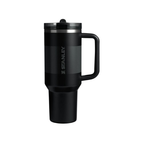 Termokrūze ar salmiņu The Quencher ProTour Flip Straw Tumbler 1.18L melna  Termokrūze ar salmiņu The Quencher ProTour Flip Straw Tumbler 1.18L melna