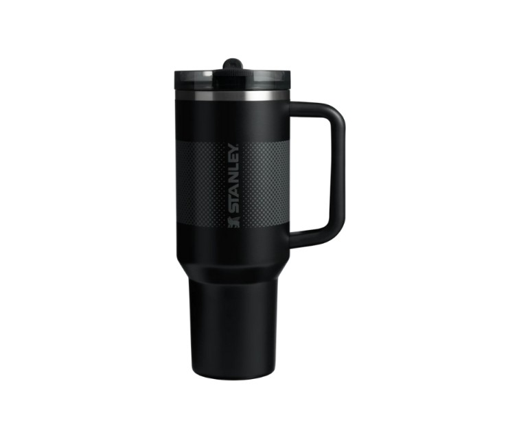 Termospuodelis su šiaudeliu The Quencher ProTour Flip Straw Tumbler 1.18L juodas Termospuodelis su šiaudeliu The Quencher ProTour Flip Straw Tumbler 1.18L juodas