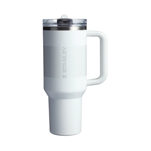 Termokrūze ar salmiņu The Quencher ProTour Flip Straw Tumbler 1.18L balta  Termokrūze ar salmiņu The Quencher ProTour Flip Straw Tumbler 1.18L balta
