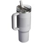 Thermo mug with straw The Quencher ProTour Flip Straw Tumbler 1.18L light gray