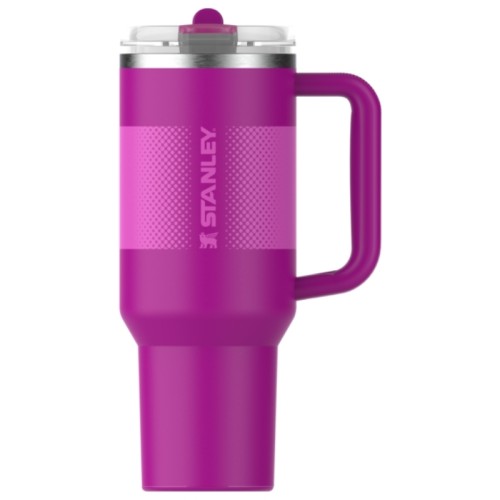 Thermos mug with straw The Quencher ProTour Flip Straw Tumbler 1.18L purple