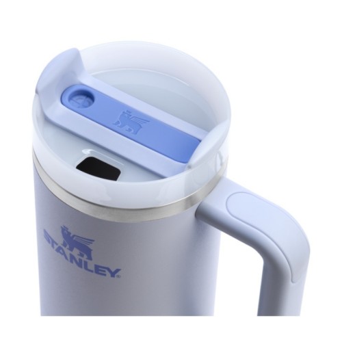 Termospuodelis su šiaudeliu The Quencher H2.O FlowState Tumbler 0.89L šviesiai mėlynas