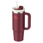 Termokrūze ar salmiņu The Quencher H2.O FlowState Tumbler 0.89L tumši sarkana