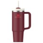 Termokrūze ar salmiņu The Quencher H2.O FlowState Tumbler 0.89L tumši sarkana