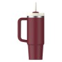 Termokrūze ar salmiņu The Quencher H2.O FlowState Tumbler 0.89L tumši sarkana Termokrūze ar salmiņu The Quencher H2.O FlowState Tumbler 0.89L tumši sarkana