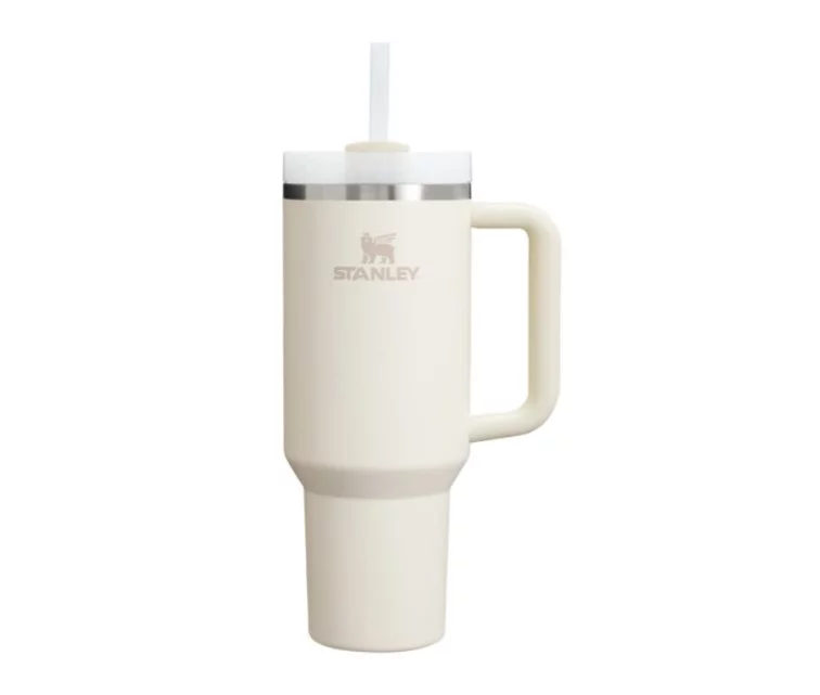 Thermo mug with straw The Quencher H2.O FlowState Tumbler 1.18L in cream 2.0
