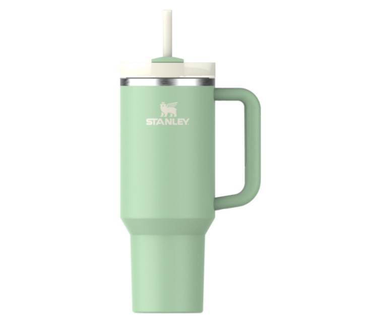 Termokrūze ar salmiņu The Quencher H2.O FlowState Tumbler 1.18L pistāciju krāsā