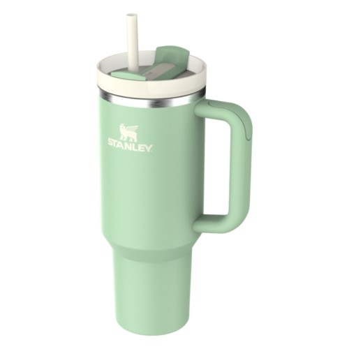 Termospuodelis su šiaudeliu „The Quencher H2.O FlowState Tumbler 1.18L“ pistacijų spalvos