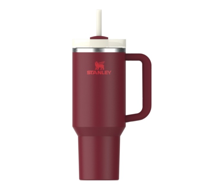 Thermos mug with straw The Quencher H2.O FlowState Tumbler 1.18L dark red Thermos mug with straw The Quencher H2.O FlowState Tumbler 1.18L dark red