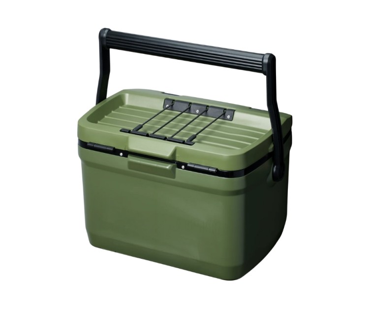 Aukstuma kaste The Easy-Carry Outdoor Cooler 15,1L tumši zaļa Aukstuma kaste The Easy-Carry Outdoor Cooler 15,1L tumši zaļa
