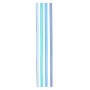 Salmiņu komplekts 4 gab. termokrūzēm The Quencher Travel Tumbler Straws 0,89L zili