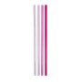 Salmiņu komplekts 4 gab. termokrūzēm The Quencher Travel Tumbler Straws 0,89L rozā