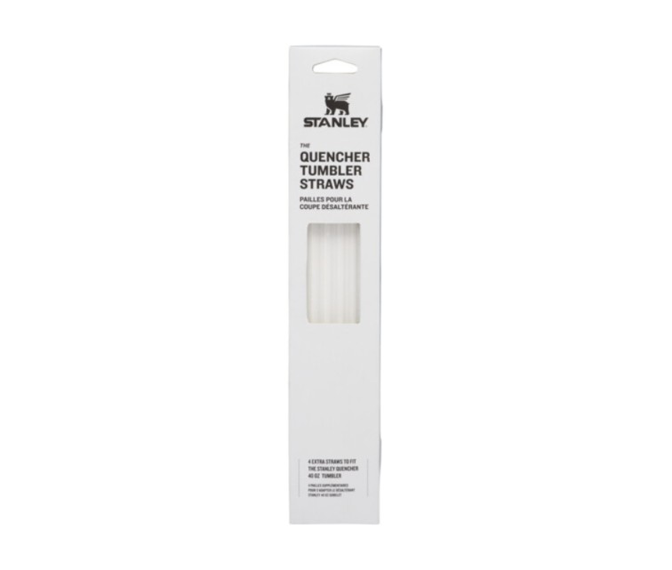 Salmiņu komplekts 4 gab. termokrūzēm The Quencher Travel Tumbler Straws 1,18L caurspīdīgi Salmiņu komplekts 4 gab. termokrūzēm The Quencher Travel Tumbler Straws 1,18L caurspīdīgi