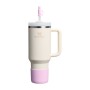 Aizsargpārvalka un salmiņu vāciņu 2 gab. komplekts termokrūzēm 1,18L The Quencher Boot + Straw Topper rozā