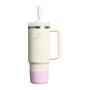 Aizsargpārvalka un salmiņu vāciņu 2 gab. komplekts termokrūzēm 0,89L/0,6L The Quencher Boot + Straw Topper rozā