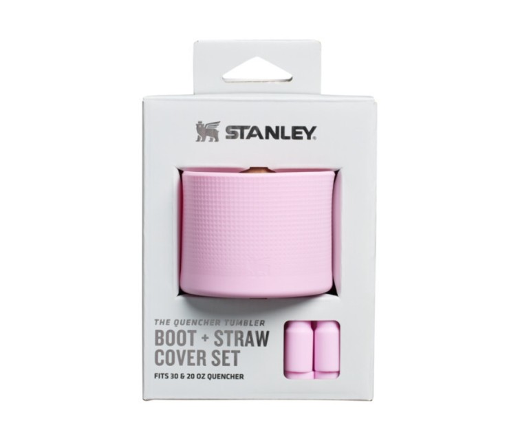 Aizsargpārvalka un salmiņu vāciņu 2 gab. komplekts termokrūzēm 0,89L/0,6L The Quencher Boot + Straw Topper rozā Aizsargpārvalka un salmiņu vāciņu 2 gab. komplekts termokrūzēm 0,89L/0,6L The Quencher Boot + Straw Topper rozā
