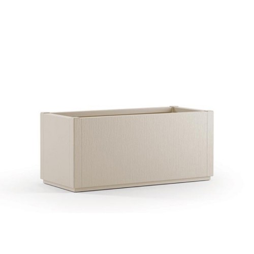 Puķu kaste taisnstūrveida Ethica 80x36x35cm balta Puķu kaste taisnstūrveida Ethica 80x36x35cm balta