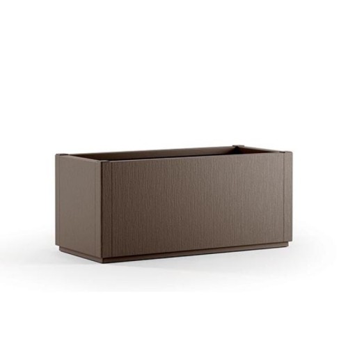 Прямоугольный ящик для цветов Ethica 80x36x35 см коричневый Прямоугольный ящик для цветов Ethica 80x36x35 см коричневый