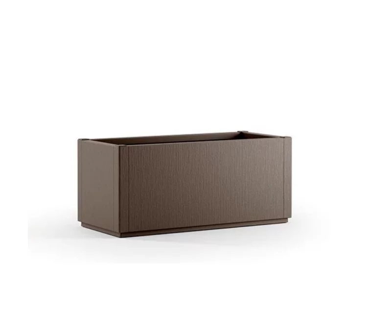 Puķu kaste taisnstūrveida Ethica 80x36x35cm brūna Puķu kaste taisnstūrveida Ethica 80x36x35cm brūna