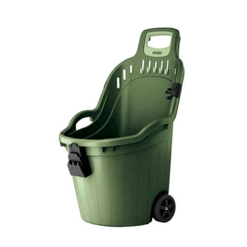 Ķerra Helpy Cart 50L 59,5x53x88,5cm zaļa Ķerra Helpy Cart 50L 59,5x53x88,5cm zaļa