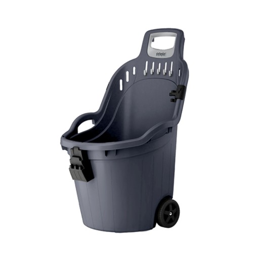 Ķerra Helpy Cart 50L 59,5x53x88,5cm pelēka Ķerra Helpy Cart 50L 59,5x53x88,5cm pelēka