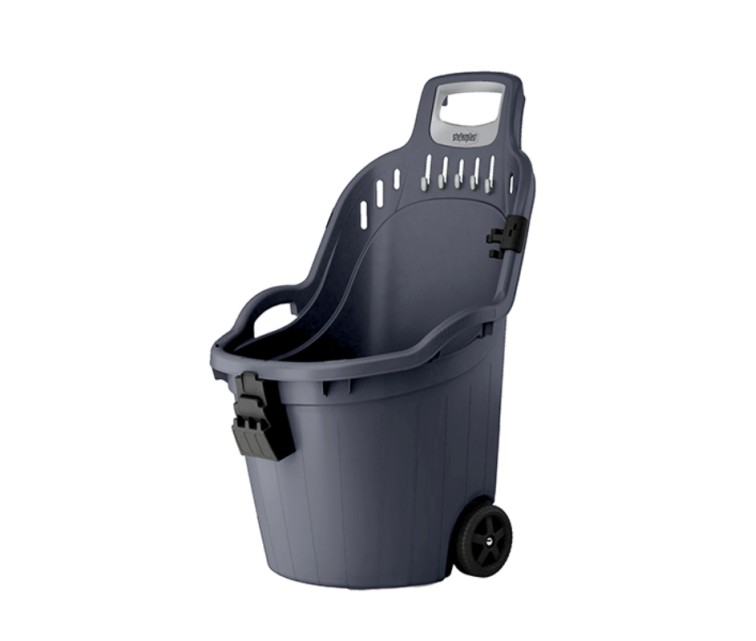 Ķerra Helpy Cart 50L 59,5x53x88,5cm pelēka Ķerra Helpy Cart 50L 59,5x53x88,5cm pelēka