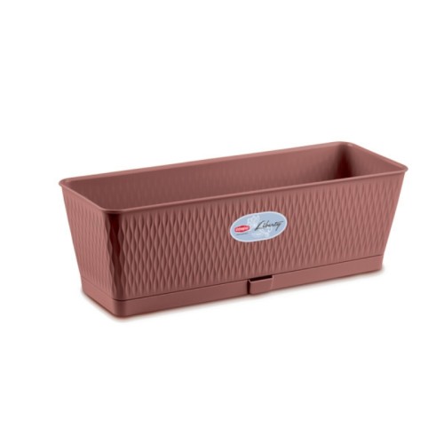 Lillekast Liberty 50x18x16cm pruun