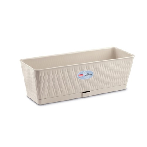 Lillekast Liberty 50x18x16cm valge