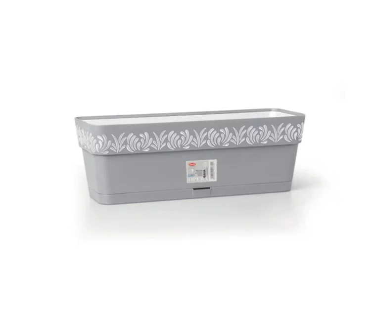 Lillekast koos salvega Gaia 50x18x17cm hall Lillekast koos salvega Gaia 50x18x17cm hall