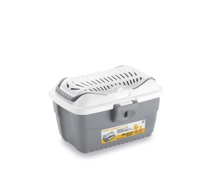 Transpordipuur Mini Gulliver 40x30x24cm valge/hall Transpordipuur Mini Gulliver 40x30x24cm valge/hall