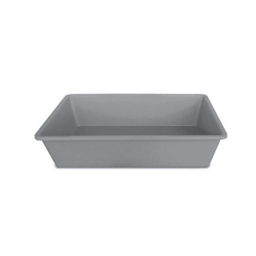 Cat litter box Cat Litter Tray 2 50x35x12cm gray