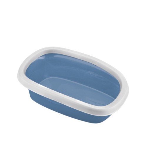 Cat litter box Sprint 20 58x39x17cm blue/white Cat litter box Sprint 20 58x39x17cm blue/white